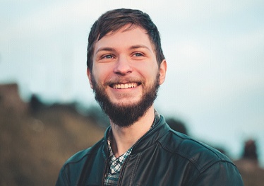 man smiling 