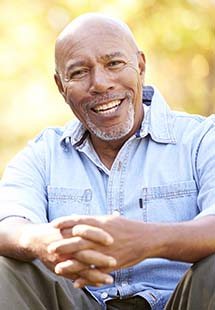 Mature man smiling in Murphy, TX