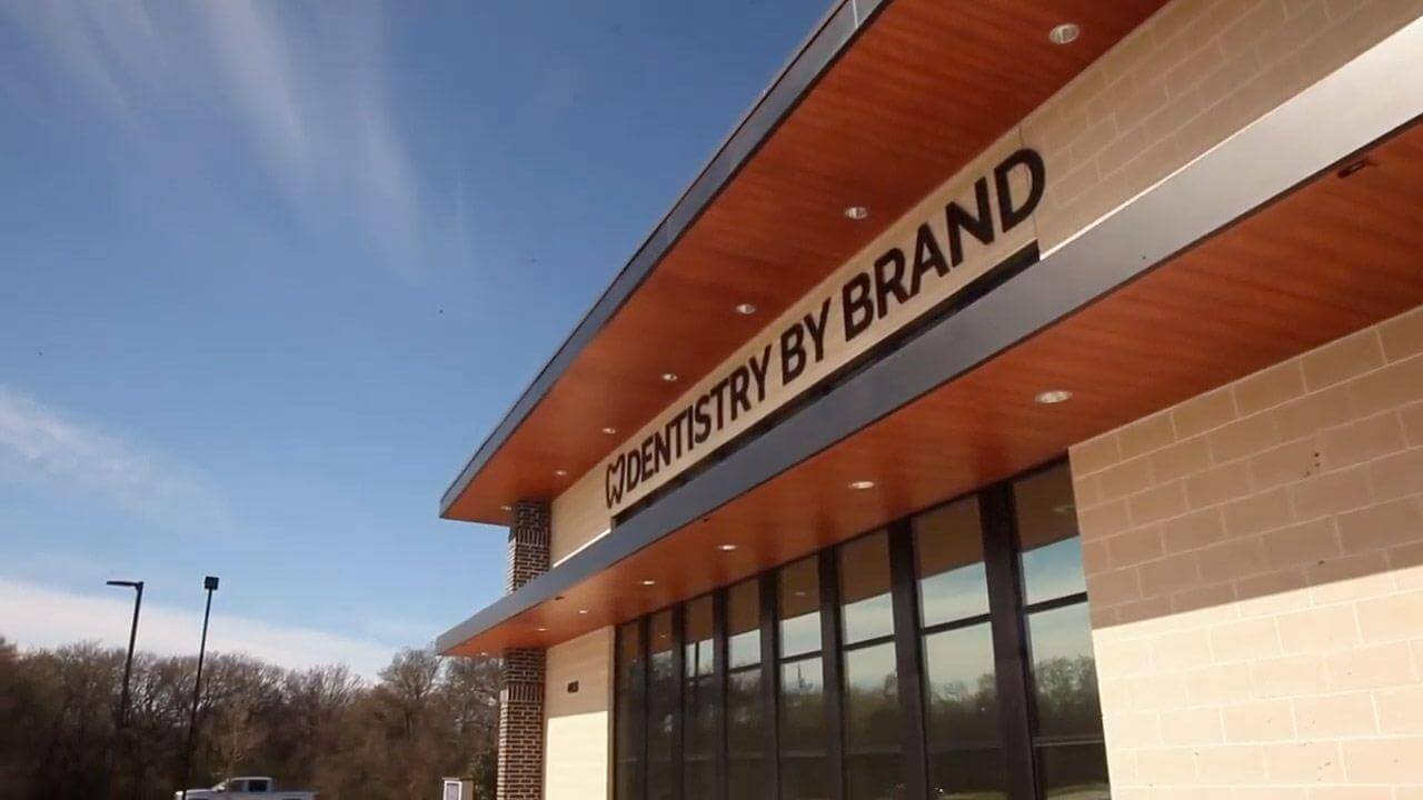 Exterior view of dental office in Garland Texas