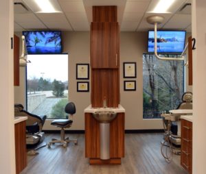 Photo of a treatment room at Dentistry By Brand